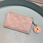 Louis Vuitton Zipped Card Holder 13cm Pink