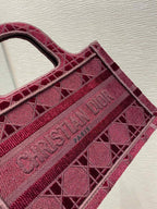Christian Dior Red Mini Handle Bag 23cm