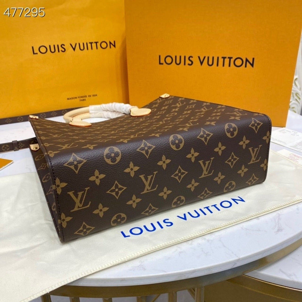 Louis Vuitton Sac Plat Bag Monogram Canvas Spring/Summer Collection M45848, Brown