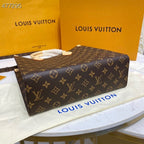 Louis Vuitton Sac Plat Bag Monogram Canvas Spring/Summer Collection M45848, Brown