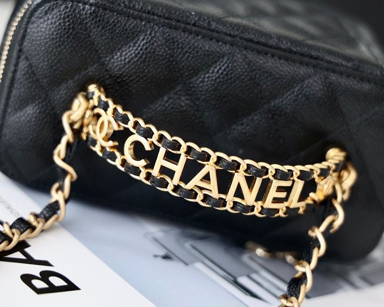 Chanel Small Vanity Bag 17cm Black