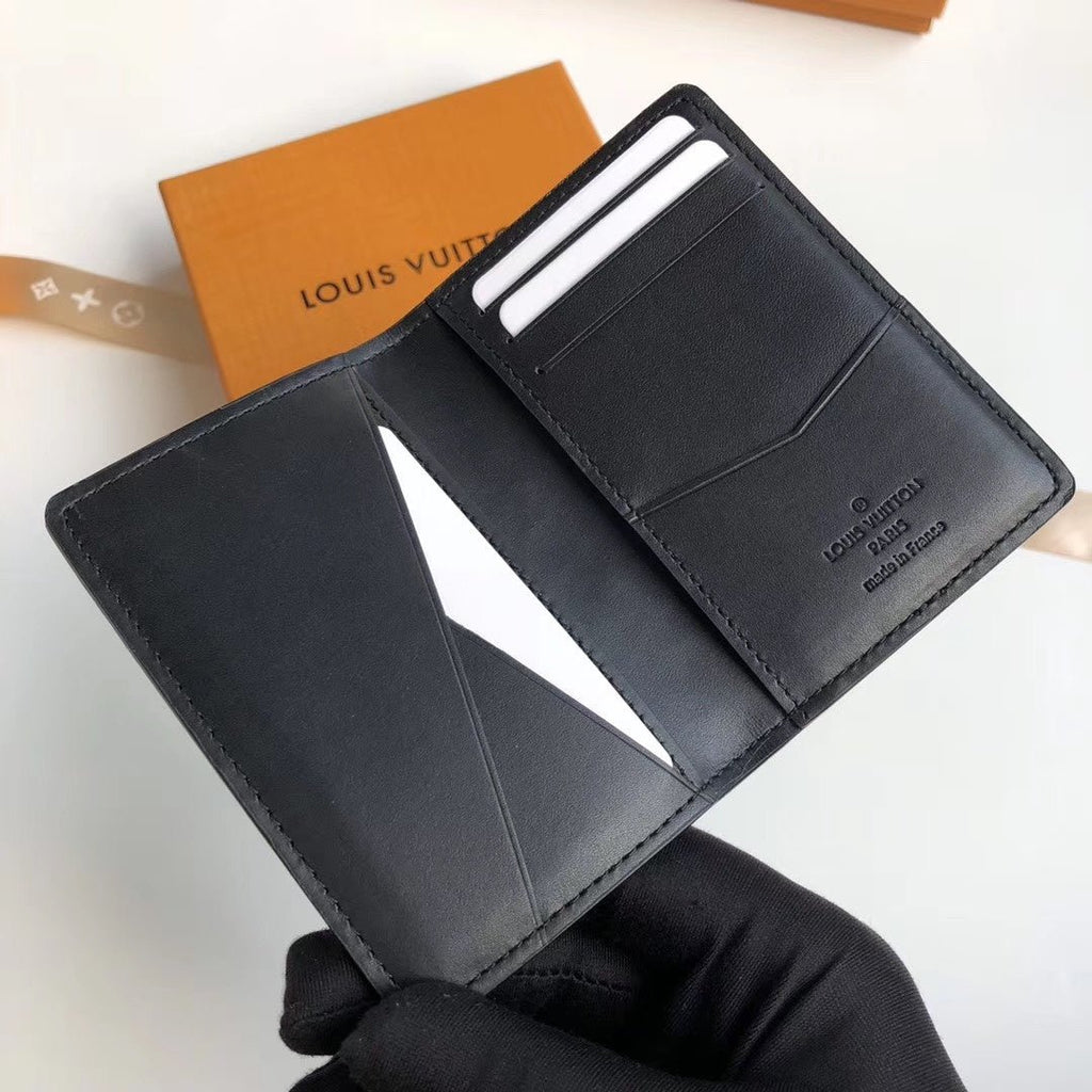 Louis Vuitton Monogram Empreinte Wallet 11cm Black