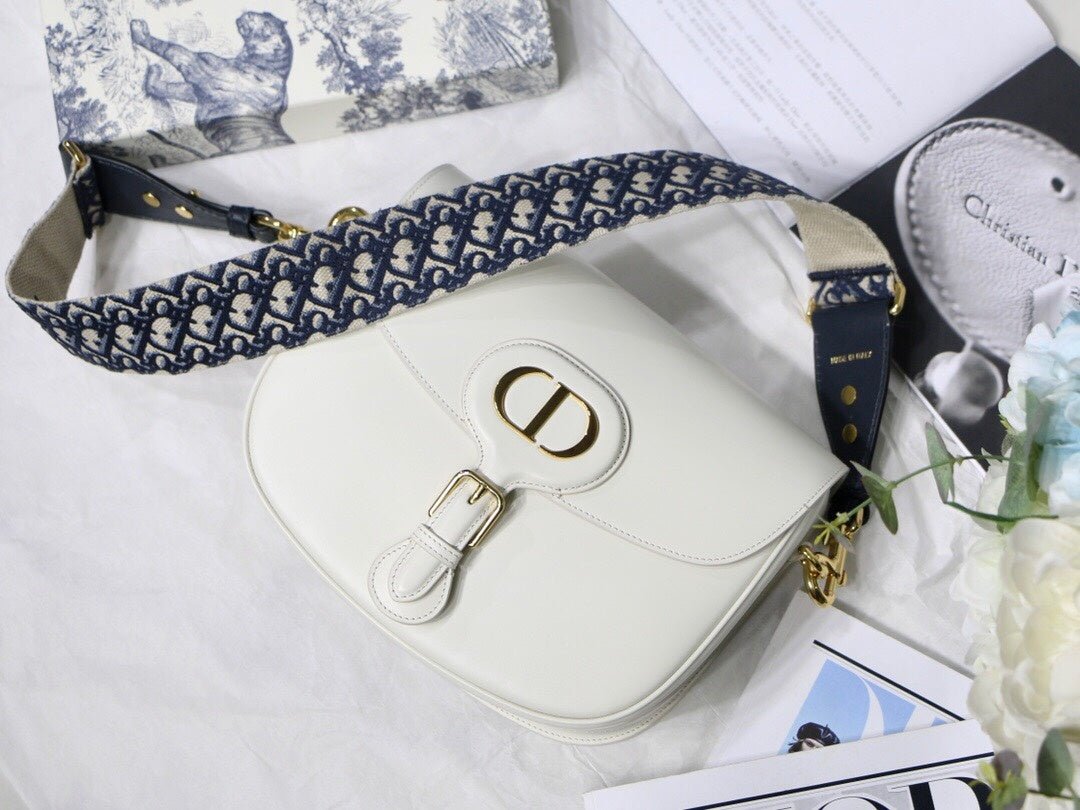 Christian Dior White Crossbody Bag 27cm
