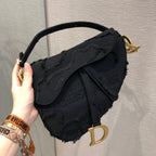 Christian Dior Black Handle Bag 25cm