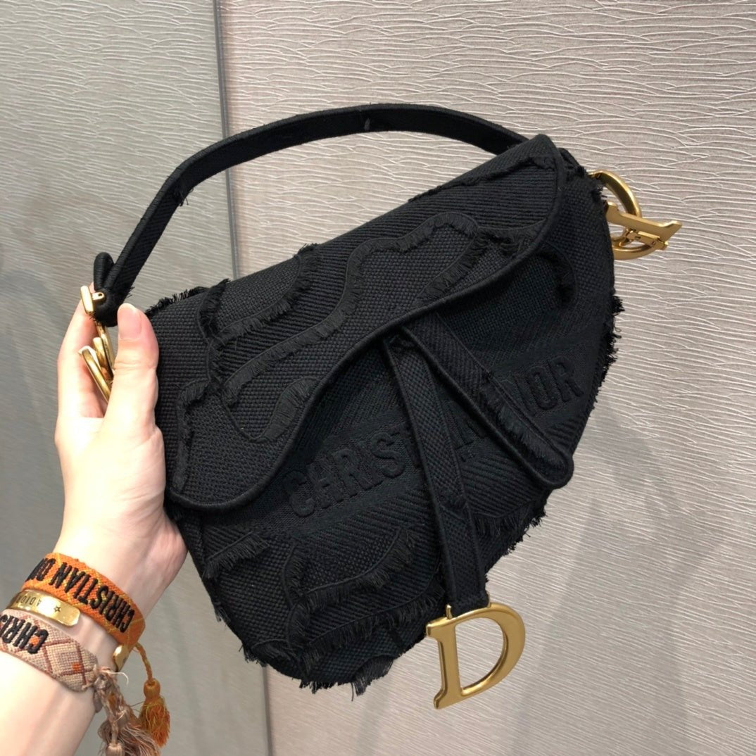 Christian Dior Black Handle Bag 25cm