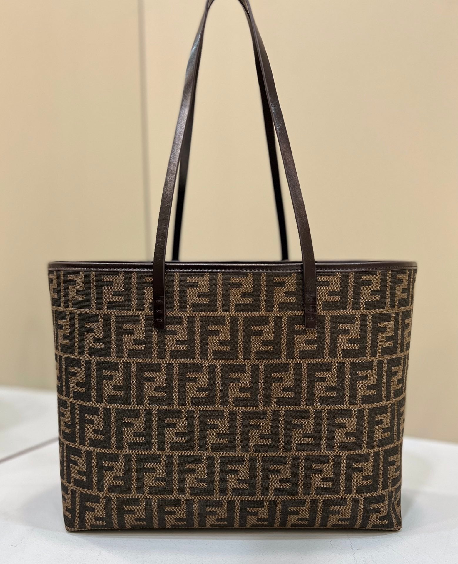 Fendi Tote Bag 48cm Brown