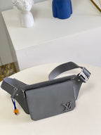 Louis Vuitton Aerogram Slingbag Grey For Men, Men’s Bags 30cm LV M59625