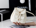 Chanel Backpack 18cm White
