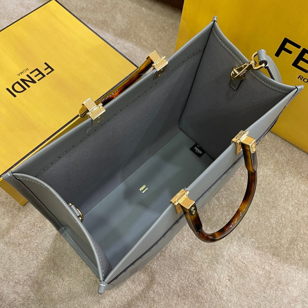 Fendi Tote Bag 35cm Grey