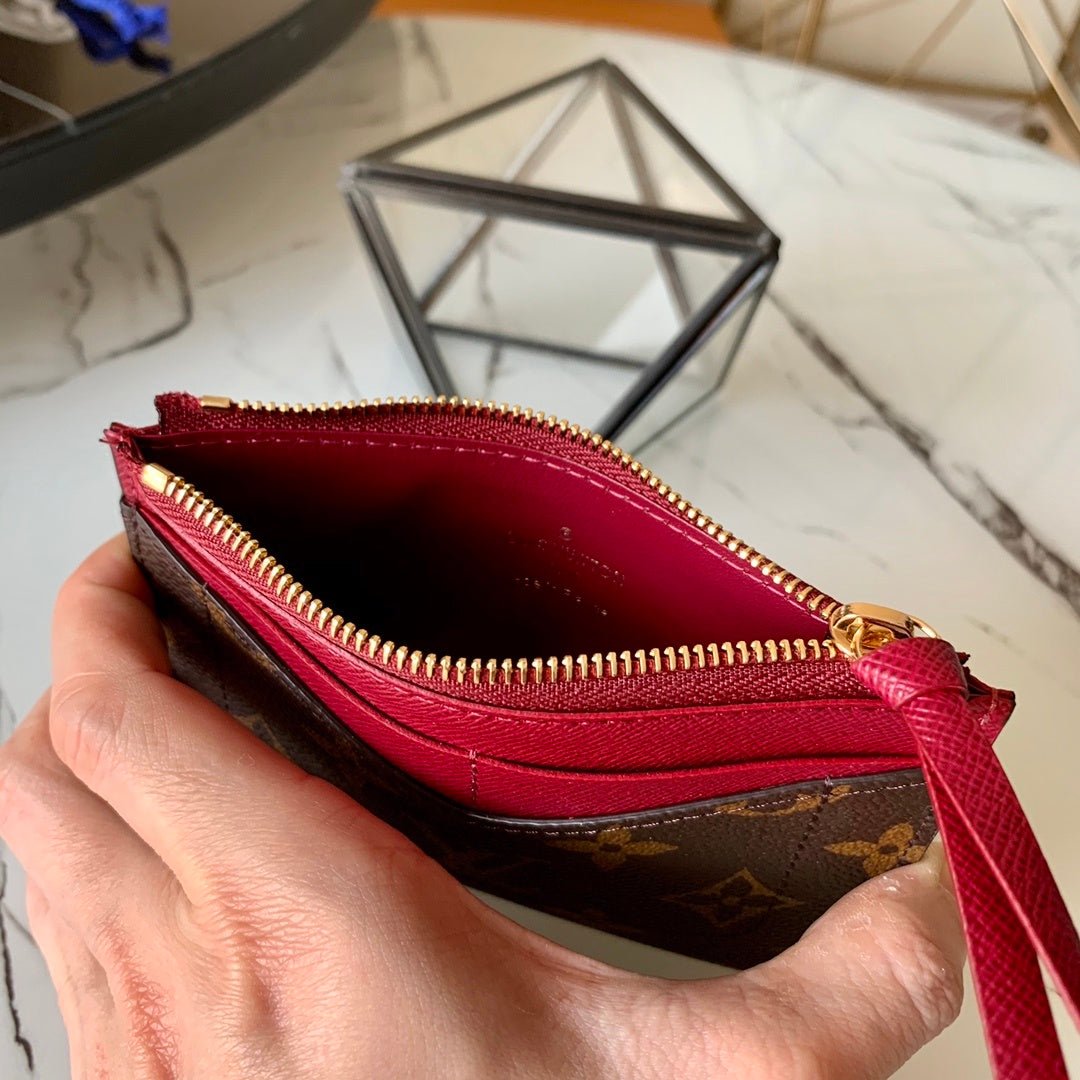 Louis Vuitton Porte-Carte Zippe 13cm Brown