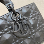 Christian Dior Lady D-Joy Bag 26cm Black