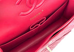 Chanel Classic Flapbag Gold Hardware 26cm Red