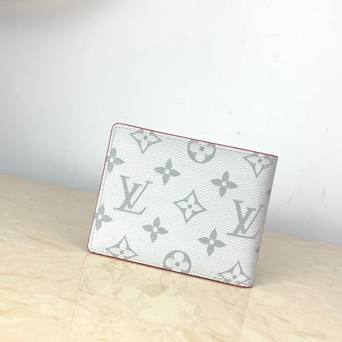 Louis Vuitton Monogram Wallet 12cm WHite