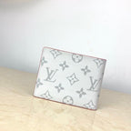 Louis Vuitton Monogram Wallet 12cm WHite
