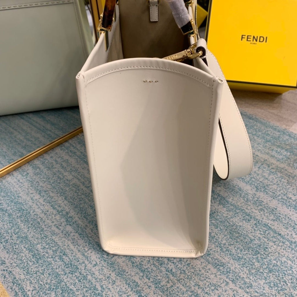 Fendi Sunshine Handle Bag 36cm Beige