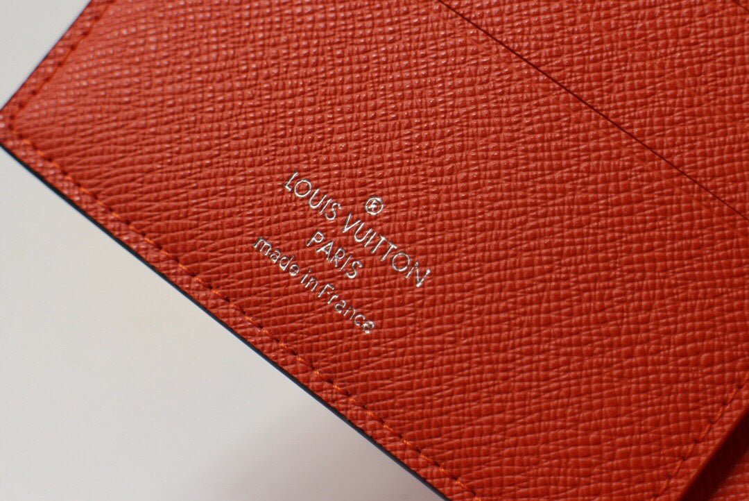 Louis Vuitton Monogram Wallet 12cm Orange