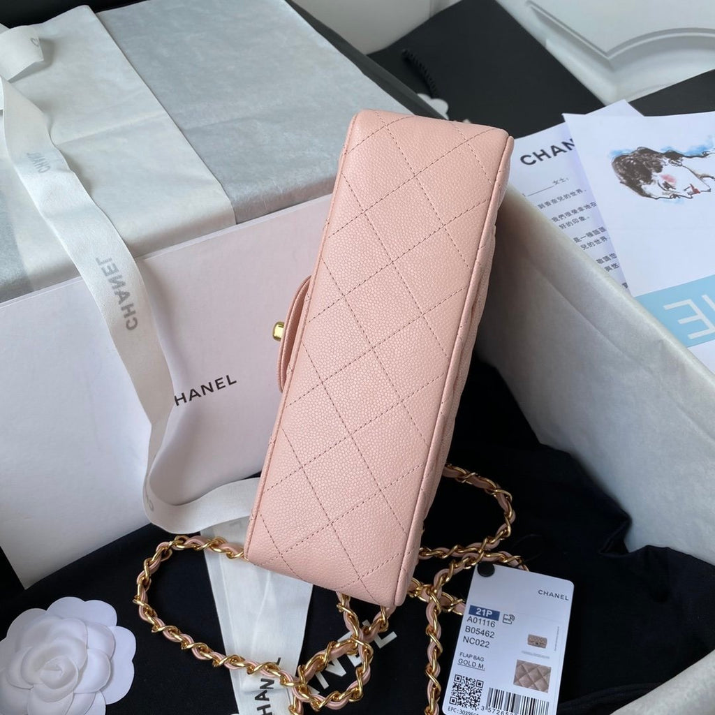 Chanel Mini Classic Flapbag 20cm Pink