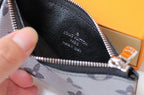 Louis Vuitton Monogram Clutch Bag 12cm Grey