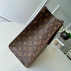 Louis Vuitton On The Go MM Tote Bag 35cm Brown