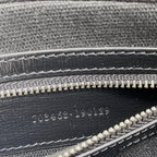 Gucci Shoulder Bag With Interlocking G Black GG Supreme Canvas For Women 9.6in/24.5cm