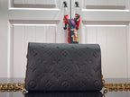 Louis Vuitton POCHETTE COUSSIN 20cm Black