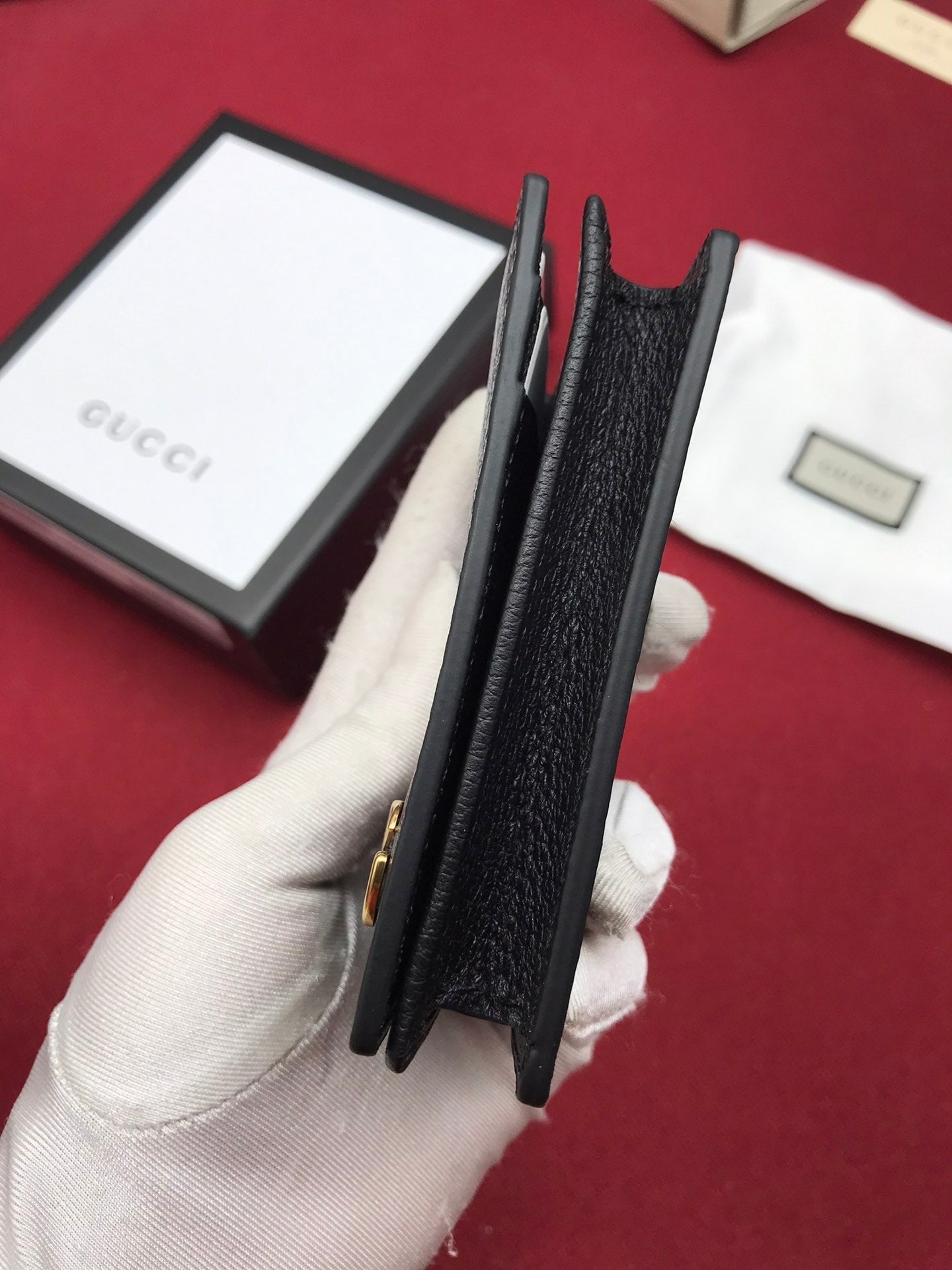 GG Marmont Long Leather Wallet 11cm