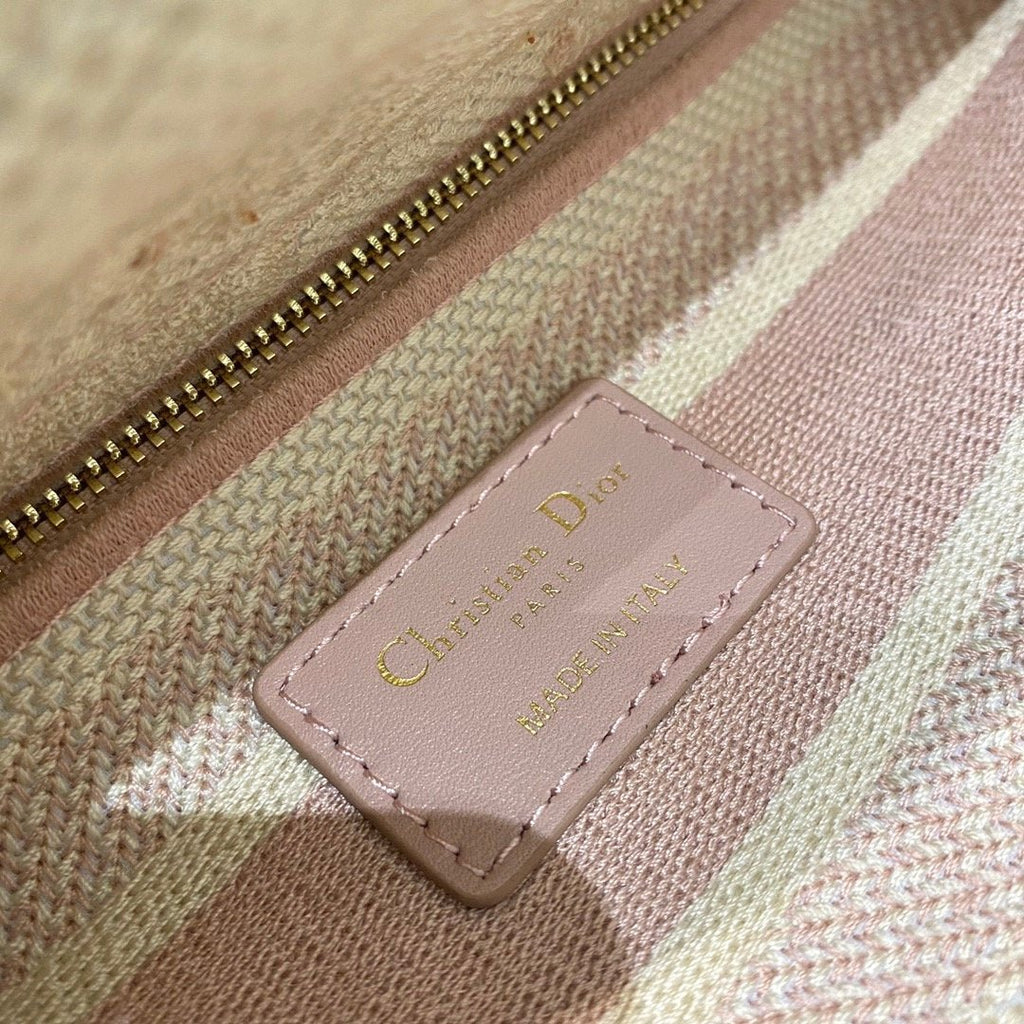 Christian Dior Medium Lady D-Lite Bag 24cm Pink