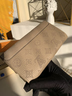 Louis Vuitton Monogram Empreinte Wallet 19cm Cream