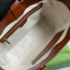 Gucci GG Medium Tote Brown For Women, Women’s Bags 15in/38cm