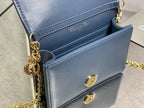 Christian Dior Blue Crossbody Bag 14cm
