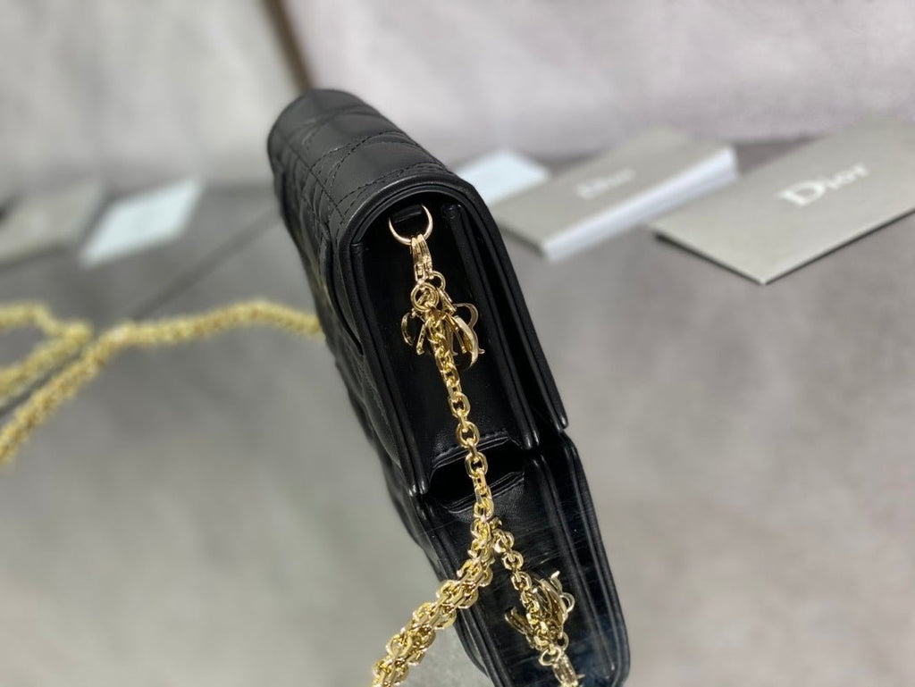 Christian Dior Black Crossbody Bag 14cm