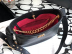Chanel Co-Co Shoulder Bag With Gold Hardware Chain 29cm Black