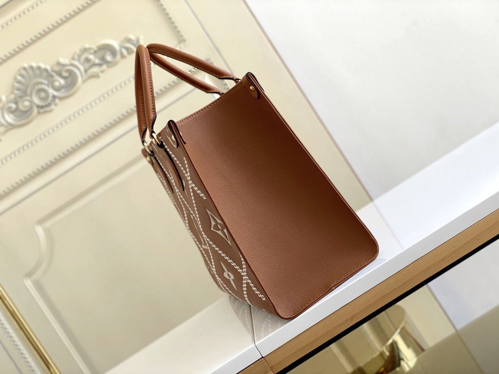 Louis Vuitton M45595 Onthego MM 35cm Brown