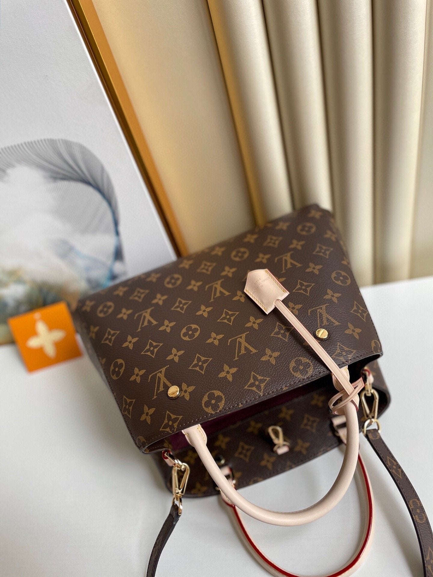 Louis Vuitton Montaigne MM 33cm Brown