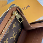 Louis Vuitton Zippy Wallet Trunk 20cm Brown