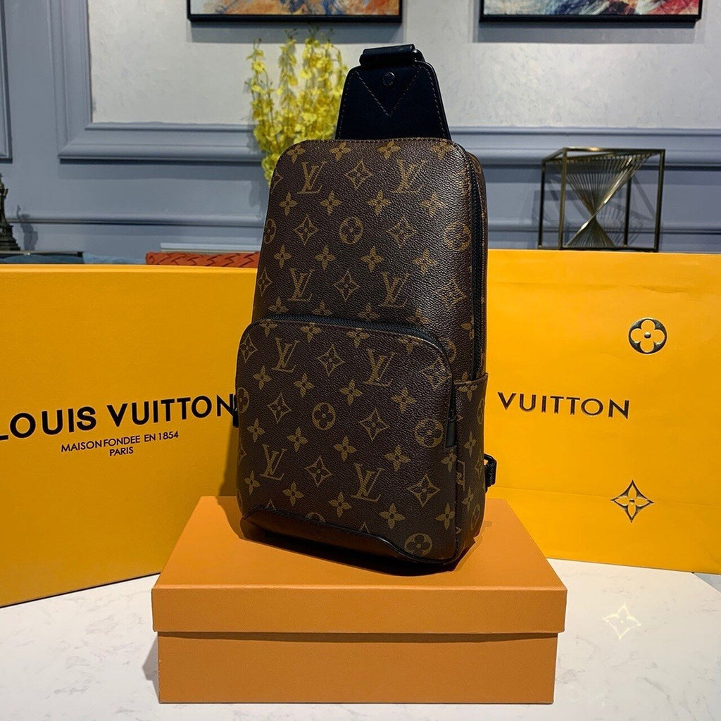 Louis Vuitton Avenue Sling Bag 32cm Monogram Canvas Spring/Summer Collection M41719, Brown