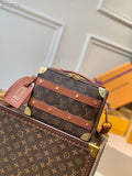 Louis Vuitton x NBA Handle Trunk Bag 22cm Monogram Canvas Spring/Summer Collection M45785, Brown