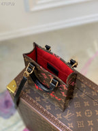 Louis Vuitton x Urs Fischer Petite Sac Plat Bag 17cm Monogram Canvas Spring/Summer 2021 Collection M69442 Brown