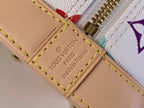 LV x TM Monogram Multicolor Alma BB White M53152 23.5 x 17.5 x 11.5 cm
