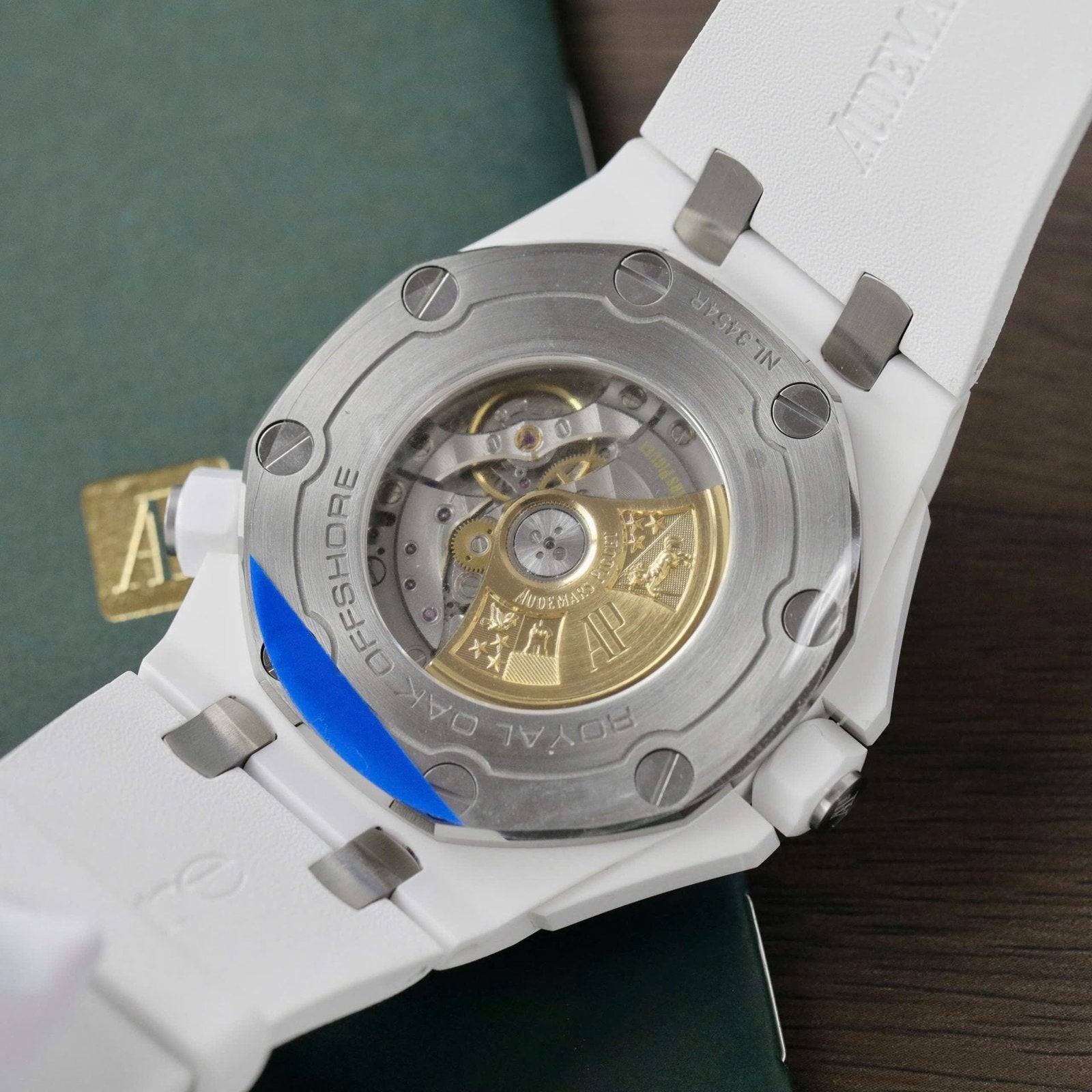 Audemars Piguet Royal Oak Offshore 15707CB White Ceramic Watch 42mm