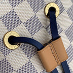Louis Vuitton NeoNoe Bucket Bag MM Damier Azur Canvas Spring/Summer Collection N50042, Blue