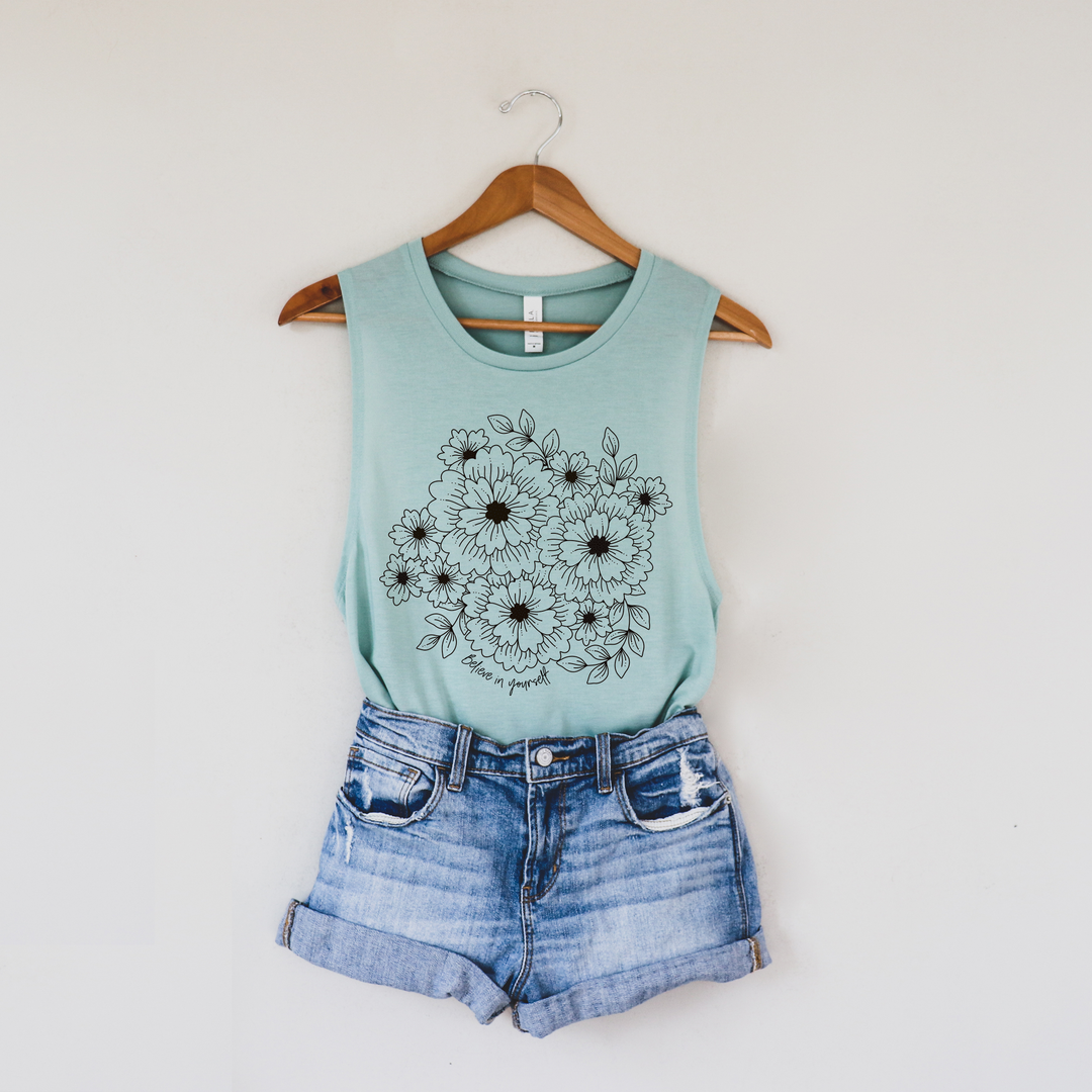 Believe In Yourself Muscle Tank