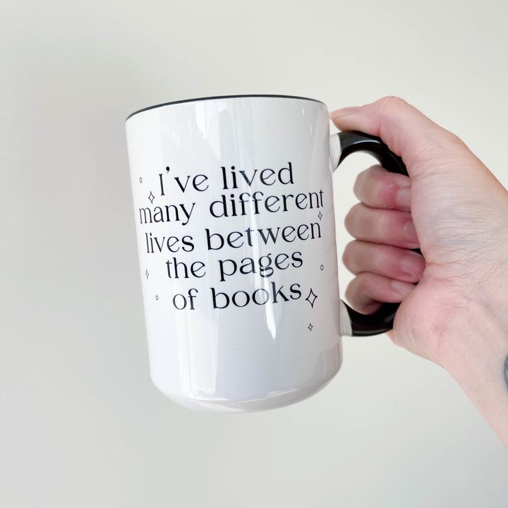Between The Pages Of Books 15 oz. Mug