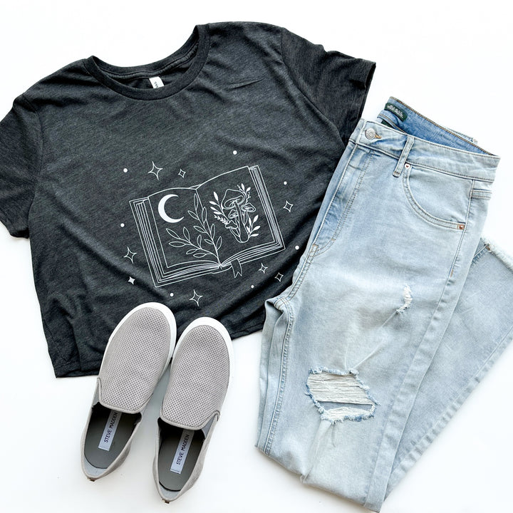 Book Of Stars Crop Tee