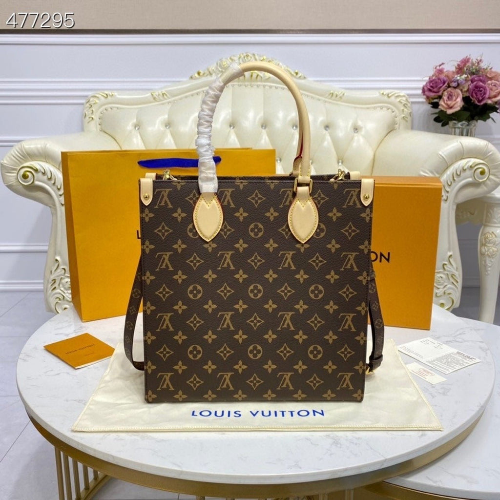 Louis Vuitton Sac Plat Bag Monogram Canvas Spring/Summer Collection M45848, Brown