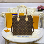 Louis Vuitton Sac Plat Bag Monogram Canvas Spring/Summer Collection M45848, Brown