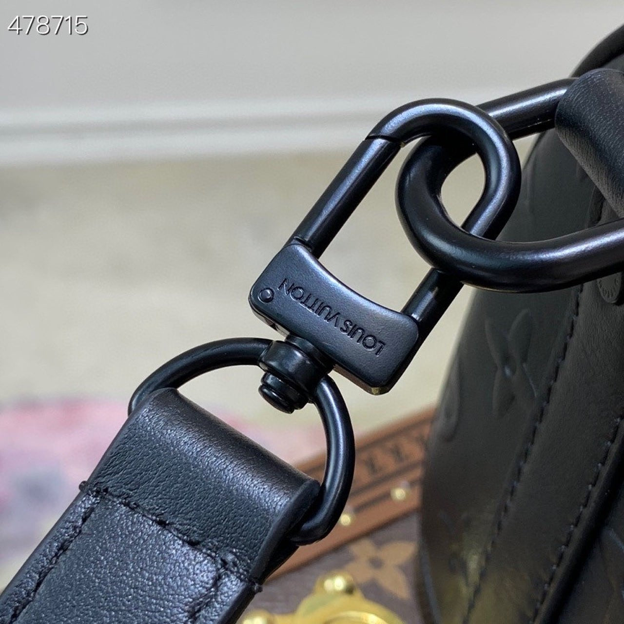 Louis Vuitton Keepall XS Bag 20cm Monogram Seal Cowhide Canvas Spring/Summer Collection M57961, Black