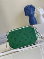Louis Vuitton Mini Soft Trunk 18cm Zoom with Friends Monogram Canvas Spring/Summer Collection M80159, Green