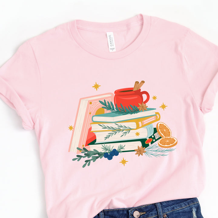 Cozy Books Heather Blend Tee