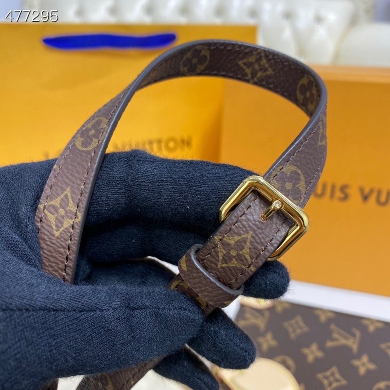 Louis Vuitton Sac Plat Bag Monogram Canvas Spring/Summer Collection M45848, Brown